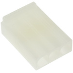 Molex 3191 Series Straight Free Hanging Housing Plug, 3 Contact(s), 6.7mm Pitch, 1 Row(s)