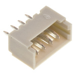 Molex PicoBlade Series Straight Through Hole PCB Header, 4 Contact(s), 1.25mm Pitch, 1 Row(s), Shrouded