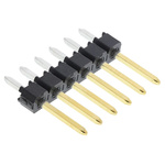 Molex C-Grid III Series Straight Through Hole Pin Header, 6 Contact(s), 2.54mm Pitch, 1 Row(s), Unshrouded