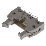 HARTING SEK 18 Series Straight Through Hole PCB Header, 10 Contact(s), 2.54mm Pitch, 2 Row(s), Shrouded