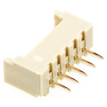 Molex PicoBlade Series Straight Through Hole PCB Header, 5 Contact(s), 1.25mm Pitch, 1 Row(s), Shrouded