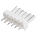 Molex 6410 Series Straight Through Hole Pin Header, 6 Contact(s), 2.54mm Pitch, 1 Row(s), Unshrouded