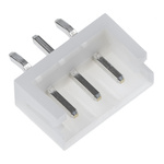 JST EH Series Straight Through Hole PCB Header, 3 Contact(s), 2.5mm Pitch, 1 Row(s), Shrouded
