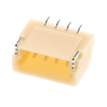 JST SH Series Right Angle Surface Mount PCB Header, 4 Contact(s), 1.0mm Pitch, 1 Row(s), Shrouded