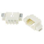 Molex PicoBlade Series Right Angle Surface Mount PCB Header, 3 Contact(s), 1.25mm Pitch, 1 Row(s), Shrouded