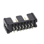 3M 2500 Series Straight Through Hole PCB Header, 14 Contact(s), 2.54mm Pitch, 2 Row(s), Shrouded
