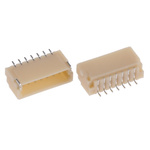 JST SH Series Right Angle Surface Mount PCB Header, 7 Contact(s), 1.0mm Pitch, 1 Row(s), Shrouded