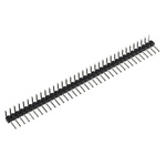 HARWIN M20, 2.54mm Pitch, 36 Way, 1 Row, Right Angle Pin Header, Through Hole