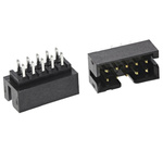 Molex Milli-Grid Series Straight Through Hole PCB Header, 10 Contact(s), 2.0mm Pitch, 2 Row(s), Shrouded
