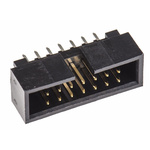 Molex C-Grid Series Straight Through Hole PCB Header, 14 Contact(s), 2.54mm Pitch, 2 Row(s), Shrouded