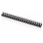 Molex C-Grid III Series Straight Through Hole Pin Header, 40 Contact(s), 2.54mm Pitch, 2 Row(s), Unshrouded