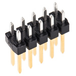Molex C-Grid III Series Straight Through Hole Pin Header, 10 Contact(s), 2.54mm Pitch, 2 Row(s), Unshrouded