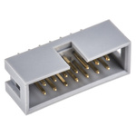 ASSMANN WSW AWHW Series Straight Through Hole PCB Header, 14 Contact(s), 2.54mm Pitch, 2 Row(s), Shrouded