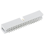 ASSMANN WSW AWHW Series Straight Through Hole PCB Header, 40 Contact(s), 2.54mm Pitch, 2 Row(s), Shrouded