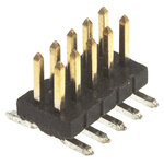 HARWIN Archer M50 Series Straight Surface Mount Pin Header, 10 Contact(s), 1.27mm Pitch, 2 Row(s), Unshrouded