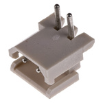 Molex SPOX Series Right Angle Through Hole PCB Header, 2 Contact(s), 2.5mm Pitch, 1 Row(s), Shrouded