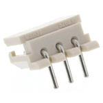 Molex SPOX Series Right Angle Through Hole PCB Header, 3 Contact(s), 2.5mm Pitch, 1 Row(s), Shrouded