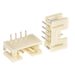 JST PH Series Straight Surface Mount PCB Header, 4 Contact(s), 2.0mm Pitch, 1 Row(s), Shrouded