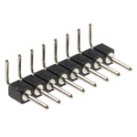 Preci-Dip Right Angle Through Hole Pin Header, 8 Contact(s), 2.54mm Pitch, 1 Row(s), Unshrouded