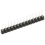 Preci-Dip Straight Surface Mount Pin Header, 2 Contact(s), 2.54mm Pitch, 1 Row(s), Unshrouded