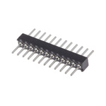 Preci-Dip Straight Through Hole Pin Header, 12 Contact(s), 1.27mm Pitch, 1 Row(s), Unshrouded