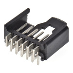 Lumberg Minimodul Series Right Angle Through Hole PCB Header, 6 Contact(s), 2.5mm Pitch, 1 Row(s), Shrouded