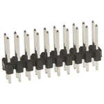 HARWIN M20 Series Straight Through Hole Pin Header, 72 Contact(s), 2.54mm Pitch, 2 Row(s), Unshrouded