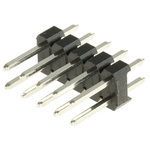 HARWIN M20 Series Straight Through Hole Pin Header, 10 Contact(s), 2.54mm Pitch, 2 Row(s), Unshrouded