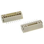JST GH Series Straight Surface Mount PCB Header, 8 Contact(s), 1.25mm Pitch, Shrouded
