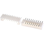 JST PH Series Straight Through Hole PCB Header, 10 Contact(s), 2.0mm Pitch, 1 Row(s), Shrouded