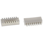JST PH Series Straight Through Hole PCB Header, 8 Contact(s), 2.0mm Pitch, 1 Row(s), Shrouded