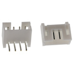 JST PH Series Right Angle Through Hole PCB Header, 4 Contact(s), 2.0mm Pitch, 1 Row(s), Shrouded