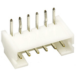 JST PH Series Right Angle Through Hole PCB Header, 6 Contact(s), 2.0mm Pitch, 1 Row(s), Shrouded