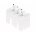 JST XH Series Straight Through Hole PCB Header, 3 Contact(s), 2.5mm Pitch, 1 Row(s), Shrouded