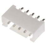 JST XH Series Straight Through Hole PCB Header, 5 Contact(s), 2.5mm Pitch, 1 Row(s), Shrouded