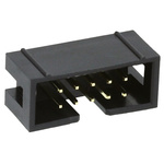 3M 303 Series Straight Through Hole PCB Header, 10 Contact(s), 2.54mm Pitch, 2 Row(s), Shrouded
