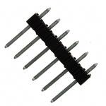 Amphenol Communications Solutions BergStik Series Straight Through Hole Pin Header, 6 Contact(s), 2.54mm Pitch, 1