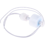 RS PRO Vertical PP Float Switch, Float, 300mm Cable, Direct Load, 140V ac Max, 200V dc Max