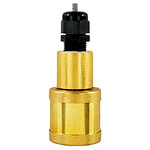 Gems Sensors LS-750 Series Vertical Brass Float Switch, Float, 7.62m Cable, SPST NC