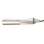 RS PRO Horizontal Internal Stainless Steel Float Switch, Float, 1m Cable, SPNO, 300V ac Max, 300V dc Max