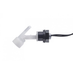 RS PRO External Polypropylene Float Switch, Float, 1m Cable, NO/NC, 240V ac Max, 120V dc Max