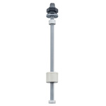 RS PRO Internal Polyphenylene Sulfide Float Switch, Float, 240V ac Max, 120V dc Max