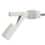 RS PRO Horizontal Polypropylene Float Switch, Float, 1m Cable, NO/NC, 240V ac Max, 120V dc Max