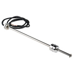 RS PRO Internal Stainless Steel Float Switch, Float, 1m Cable, NO/NC, 250V ac Max, 120V dc Max