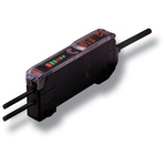 Omron Fibre Amplifier 100 mm, NPN Output, IP50, 12 → 24 V dc