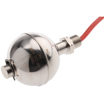 Gems Sensors Horizontal, Vertical Stainless Steel Float Switch, Float, 1m Cable, Relay