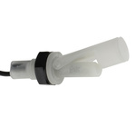 Sensata / Cynergy3 RSF40 Series Horizontal Internal Polypropylene Float Switch, Float, 1m Cable, NO/NC, 300V ac Max,