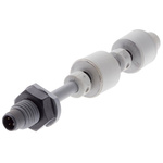 Sensata / Cynergy3 RSF66P Series Vertical Polyphenylene Sulfide Float Switch, Single Float, 2NO, 240V ac Max, 120V dc