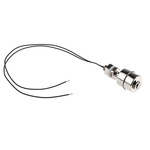 RS PRO Vertical Stainless Steel Float Switch, Float, 300mm Cable, NO/NC, 250V ac Max, 200V dc Max