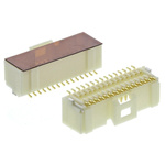 Molex Pico-Clasp Series Straight Surface Mount PCB Header, 30 Contact(s), 1.0mm Pitch, 2 Row(s), Shrouded